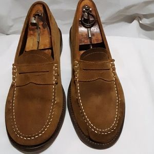 Bass Larson Easy Suede Weejuns Mid Brown